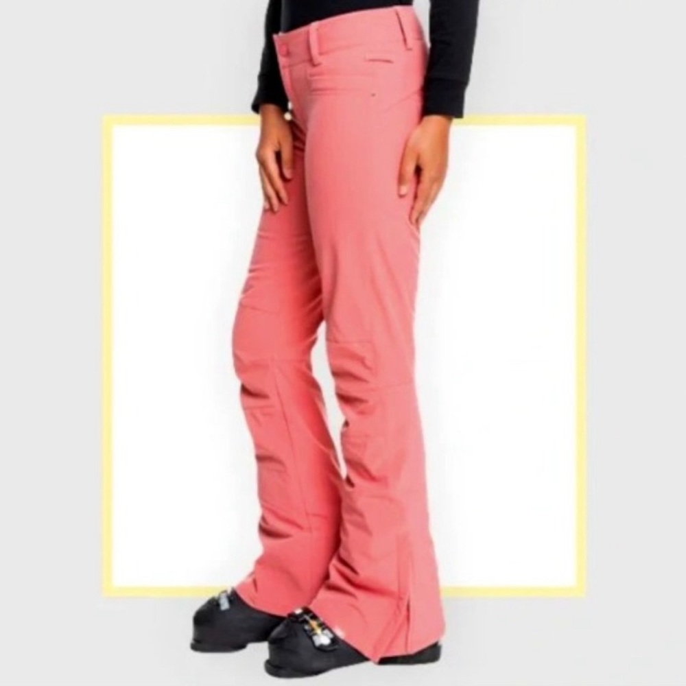 Roxy Creek Slim Fit Snow Pants Snowboarding Pants Coral size XS